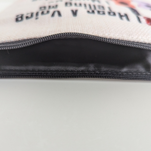 NEW Ukulele Small Pouch Makeup Bag Lined Humorous Music Player Lover Instructor - Picture 5 of 8